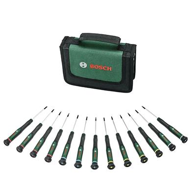 BOSCH Elektronikçi Tip Klemens Tornavida Takımı 13 Parça