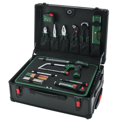 BOSCH 1600A02ZB4 Tekerlekli Alet Çantası Seti Profesyonel 119 Parça