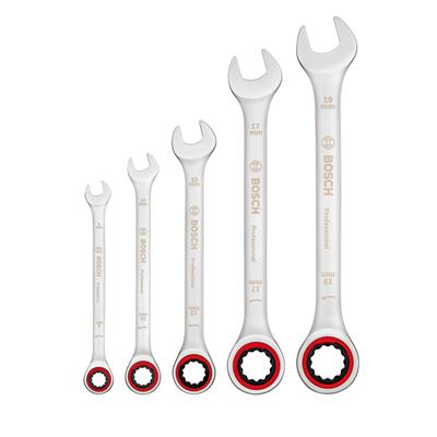 BOSCH Cırcır Kombine Anahtar Takımı 5 Parça
