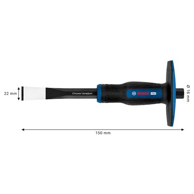 BOSCH Düz Keski Duvar ve Beton Keskisi Pro 250 x 22 x 16 mm