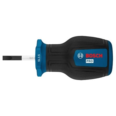 BOSCH Düz Uçlu Topaç Tornavida Pro SL 0.6 x 3.5 x 25 mm