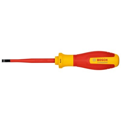 BOSCH Düz Uçlu Tornavida Izoleli PRO VDE 5.5 x 100 mm