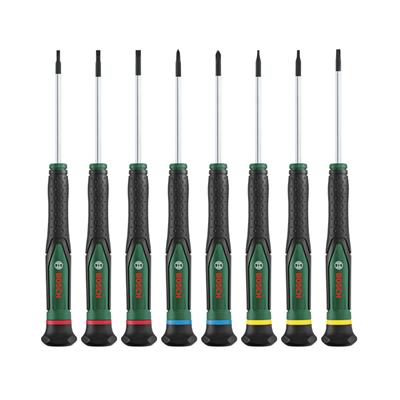 BOSCH Elektronikçi Tip Klemens Tornavida Takımı 8 Parça