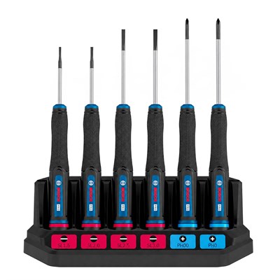 BOSCH Klemens Tornavida Takımı Hassas Pro PH/SL 6 Parça