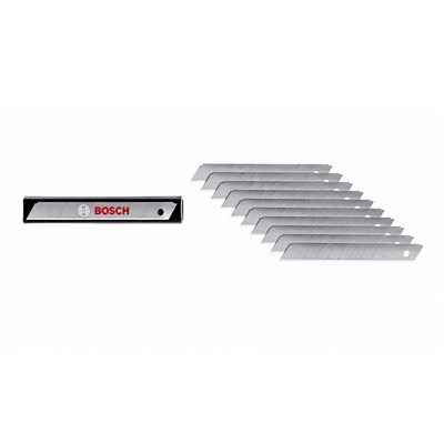 BOSCH Maket Bıçağı Yedek Bıçak 9 mm 10 Parça