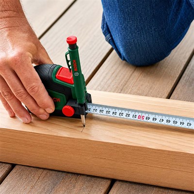 BOSCH Şerit Metre 5 Metre metrik + İşaretleme Kalemi