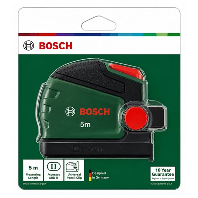 BOSCH Şerit Metre Metrik/inç 5 Metre