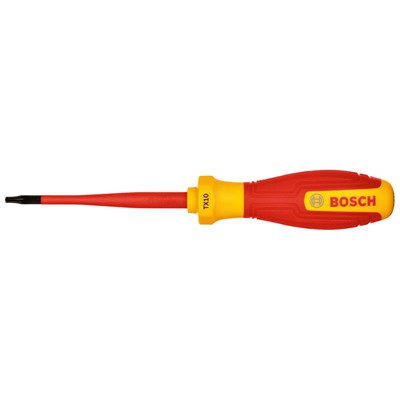 BOSCH T10 Torx Uçlu Tornavida Izoleli PRO VDE 75 mm