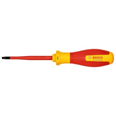 BOSCH T25 Torx Uçlu Tornavida Izoleli PRO VDE 100 mm