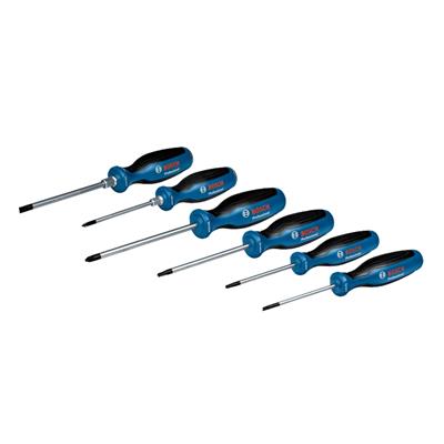 BOSCH Düz Yıldız ve Torx Uçlu Tornavida Takımı 6 Parça