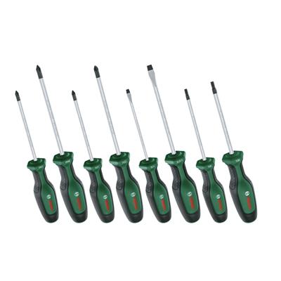BOSCH Düz Yıldız ve Torx Uçlu Tornavida Takımı 8 Parça
