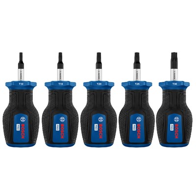 BOSCH Torx Uçlu Topaç Tornavida Takımı Pro 5 Parça