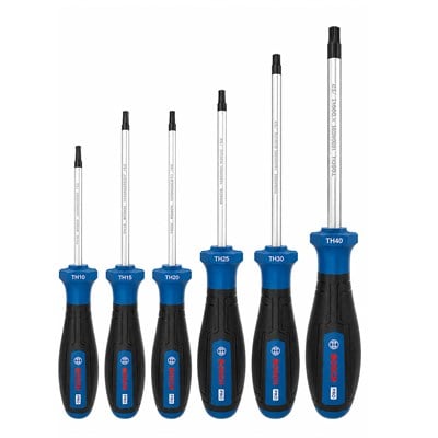BOSCH Torx Uçlu Tornavida Takımı Delikli Pro 6 Parça