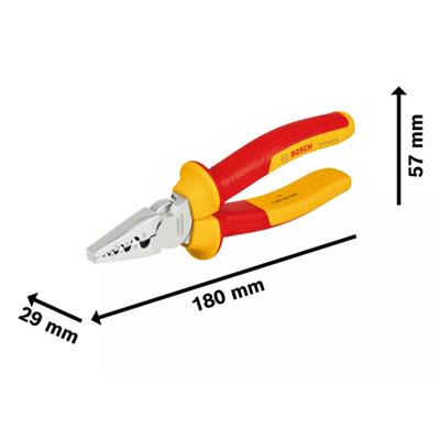 BOSCH Sıkma Pensesi 180 mm VDE Professional