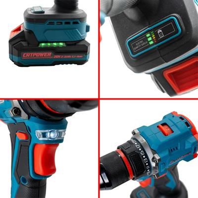 CATPOWER CAT E1010 Akülü Vidalama Kömürsüz 20V 2 Ah