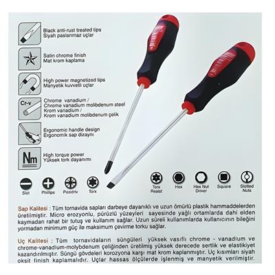 CER-PA NORM Elektronikci Tornavida Takımı X-Plus 7 Parça