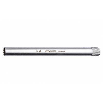 CETA FORM 3/8 On İki Köşe Buji Lokması 14 mm Uzun 25 Cm