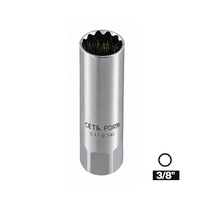 CETA FORM 3/8 On İki Köşe Buji Lokması 14 mm