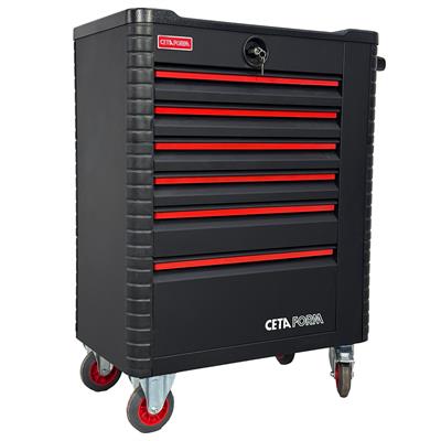 CETA FORM 6 Çekmeceli Dolu Takım Arabası Gt-Max 232 Parça