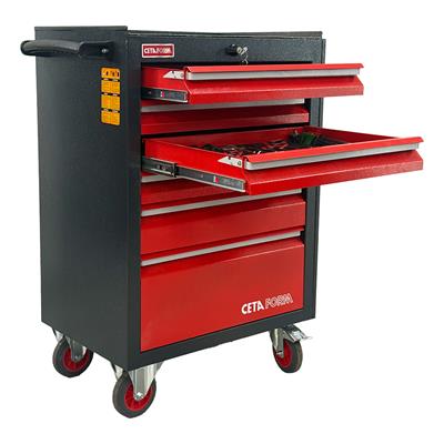 CETA FORM 6 Çekmeceli Dolu Takım Arabası 232 Parça