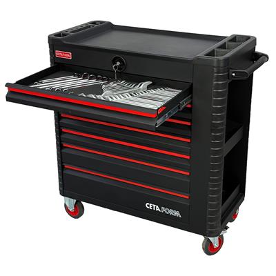 CETA FORM 7 Çekmeceli Dolu Takım Arabası Auto Super Maxi 350 Parça