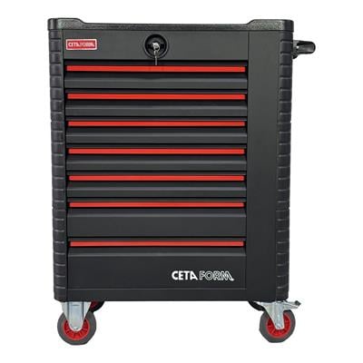 CETA FORM 7 Çekmeceli Dolu Takım Arabası Maxi 275 Parça