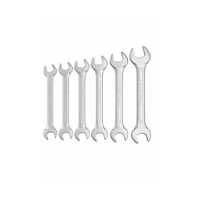 CETA FORM Çatal İki Ağız Anahtar Takımı Kısa 6 Parça