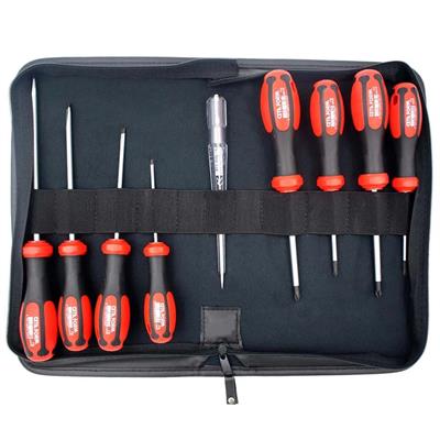 CETA FORM Düz Uçlu Tornavida Takımı C-Plus PH/PZ+6106 9 Parça