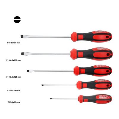 CETA FORM Düz Uçlu Tornavida Takımı C-Plus 5 Parça