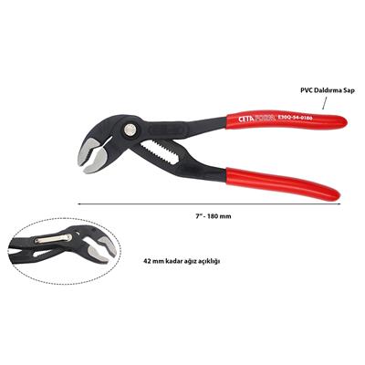 CETA FORM Fort Pense Papağan Düğmeli 180 mm 7