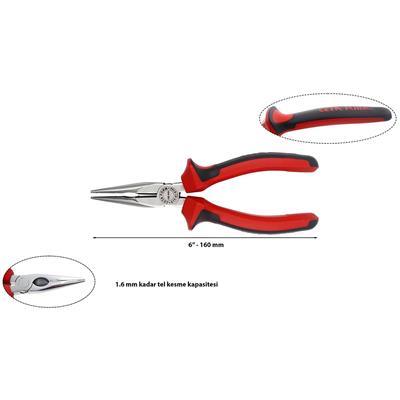 CETA FORM Kargaburun Polişajlı DuoTech Sap 160 mm