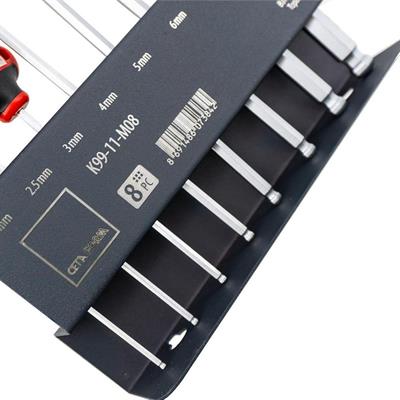 CETA FORM T Saplı Allen Anahtar Takımı Topbaş 8 Parça