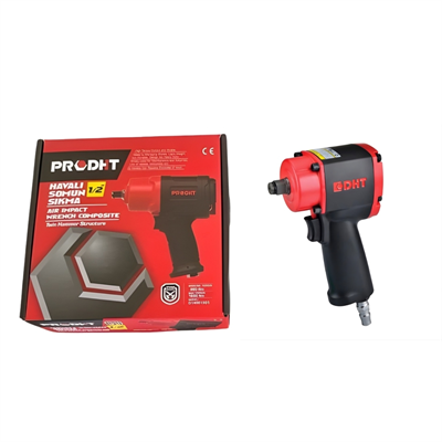 DHT 1/2 Havalı Somun Sıkma ve Sökme Tabancası 610 Nm