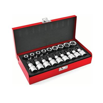 DHT 1/2 Torx Uçlu Lokma Takımı İç ve Dış 18 Parça