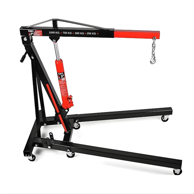 DHT D12030001 1 Ton Katlanır Hidrolik Vinç - Motor Kaldırma Caraskalı