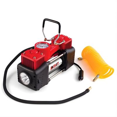 DHT D12070002 Çift Pistonlu Mini Araç Hava Kompresörü 12 V