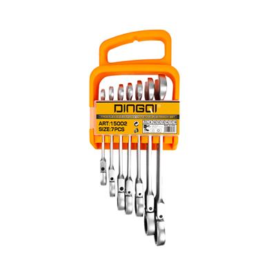 DINGQI Cırcır Kombine Anahtar Takımı 7 Parça