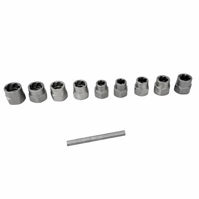 FREED 1/2 Twist Lokma Seti Hasarlı Cıvata ve Somun Sökme 9 Parça