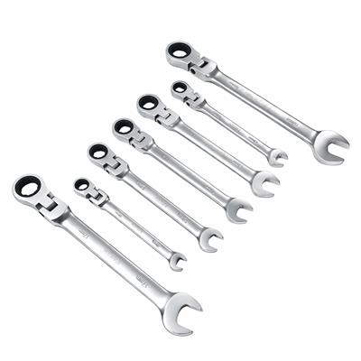 FREED Mafsallı Cırcır Kombine Anahtar Takımı 7 Parça