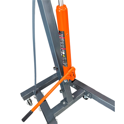 FRIKO 1 Ton Katlanır Hidrolik Vinç - Motor Kaldırma Caraskalı