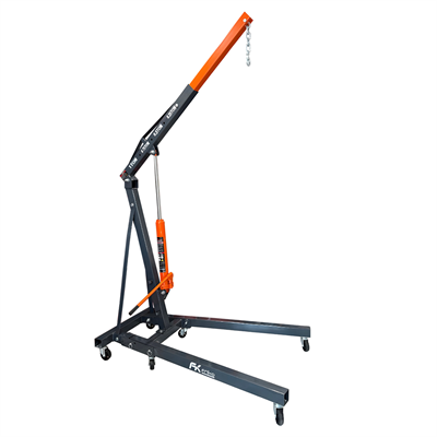 FRIKO 1 Ton Katlanır Hidrolik Vinç - Motor Kaldırma Caraskalı