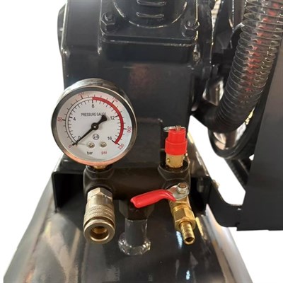 FRIKO 100 LT Çift Piston Hava Kompresörü 8 Bar 220V