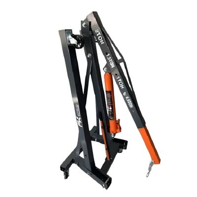 FRIKO 2 Ton Katlanır Hidrolik Vinç - Motor Kaldırma Caraskalı