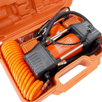 FRIKO Çift Pistonlu Mini Araç Hava Kompresörü 12 V 150 Psi