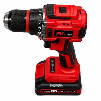 FRIKO Şarjlı Matkap Çift Akülü 21V 2 Ah