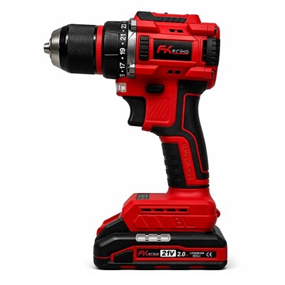 FRIKO Şarjlı Matkap Çift Akülü 21V 2 Ah