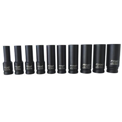 FUHAO 1/2 Altı Köşe Havalı Derin Lokma Takımı 10 Parça