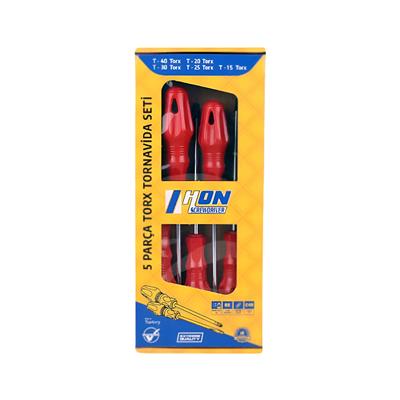 HON Torx Uçlu Tornavida Takımı 5 Parça