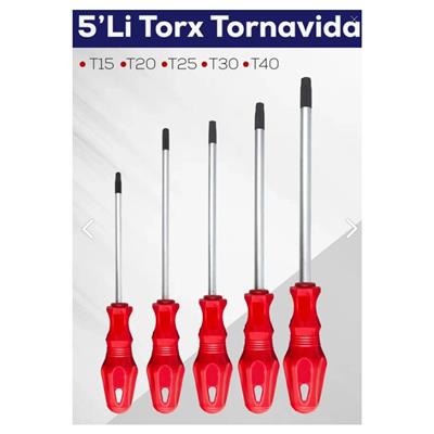 HON Torx Uçlu Tornavida Takımı 5 Parça