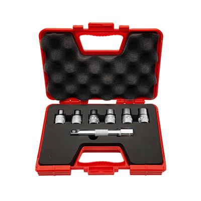 IZELTAS 1/2 Torx Uçlu Lokma Takımı 7 Parça